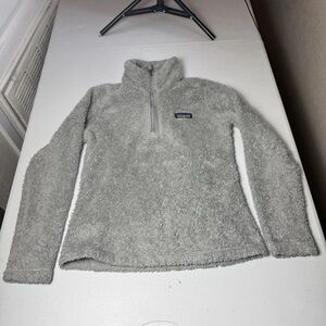 Patagonia Women’s Los Gatos Quarter Zip Fuzzy Fleece Pullover Size XS
